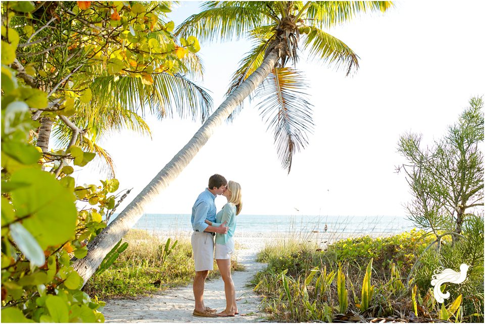 sanibel island beach engagement florida set free photography destination wedding
