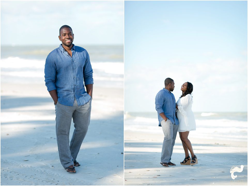 set free photography engagement shoot naples florida