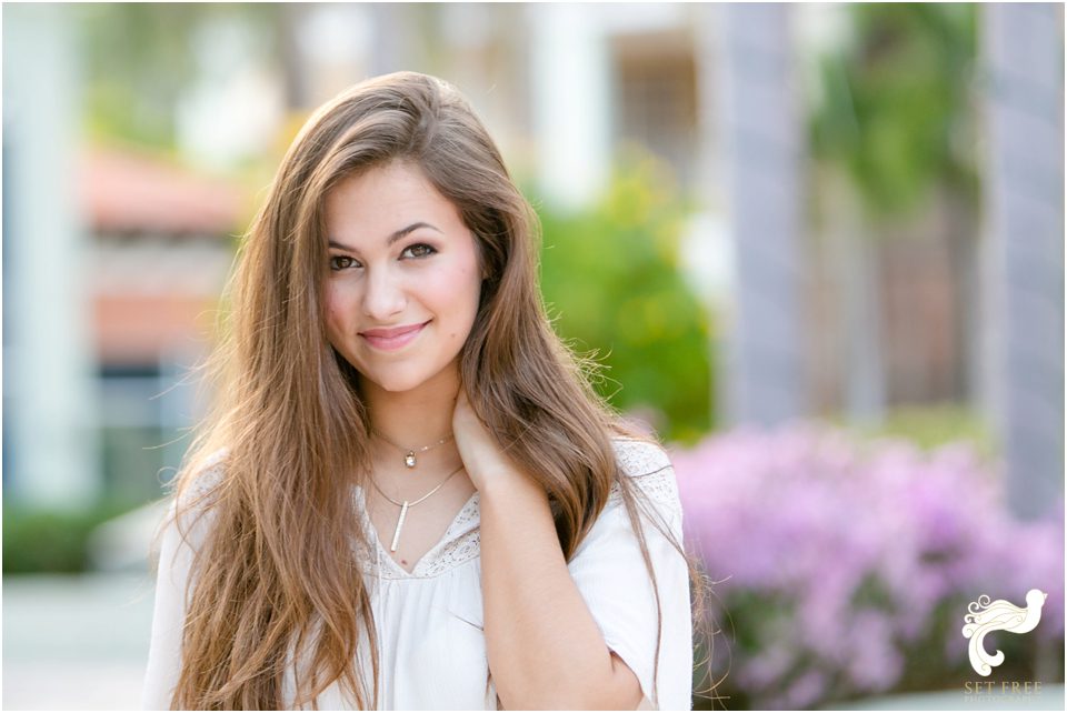 high school senior photography florida beach  naples fort myers 5th avenue