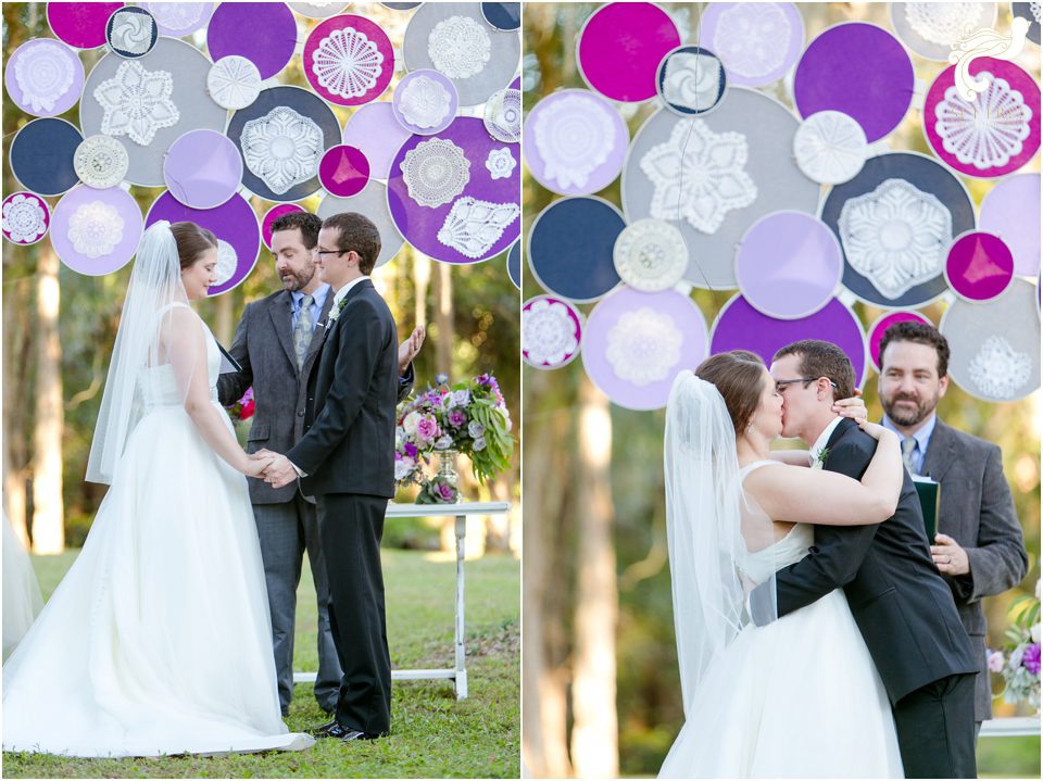 wedding invitation purple calligraphy set free photography florida wedding southern waters