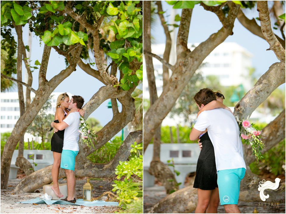 naples wedding photographer set free photography beach engagement proposal christy andrews