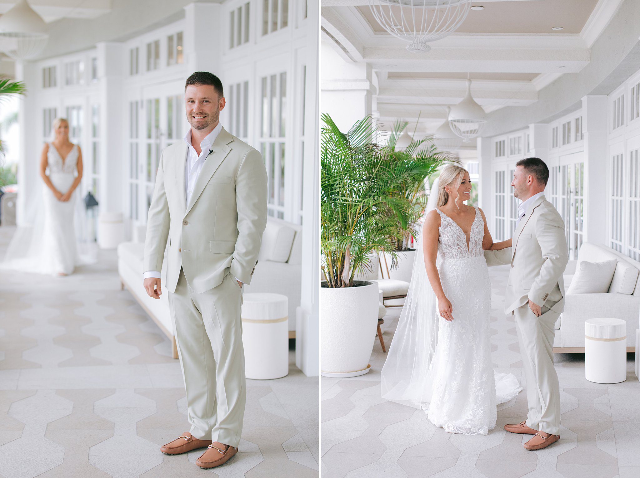 la playa Naples wedding set free photography