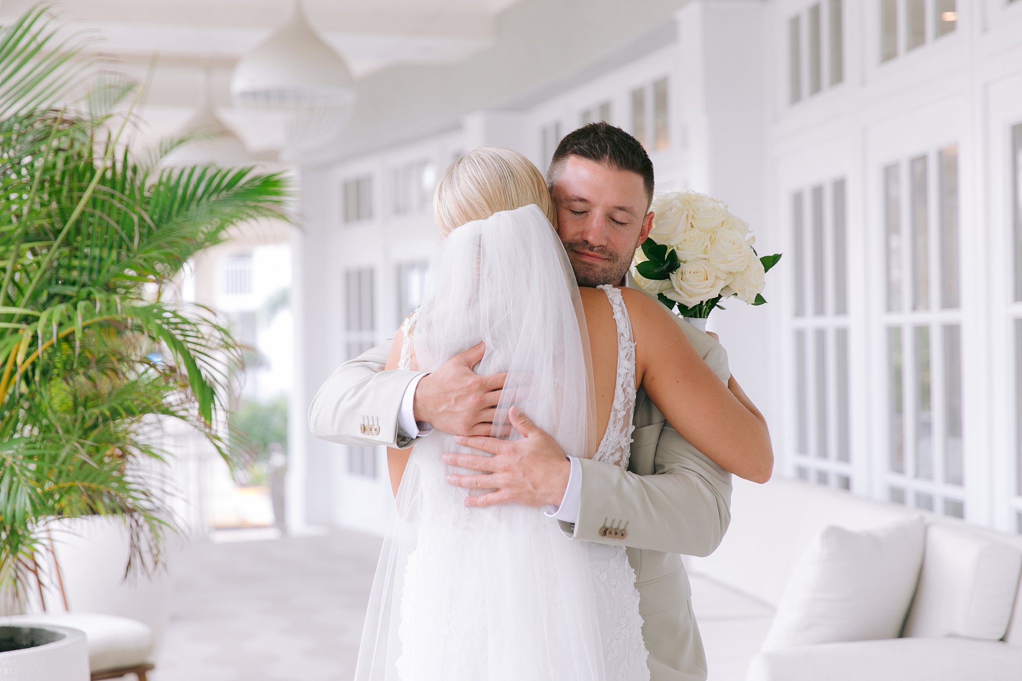 la playa Naples wedding set free photography