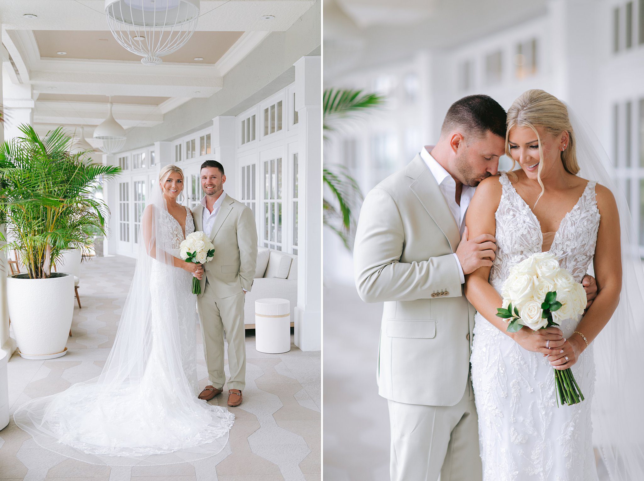 la playa Naples wedding set free photography