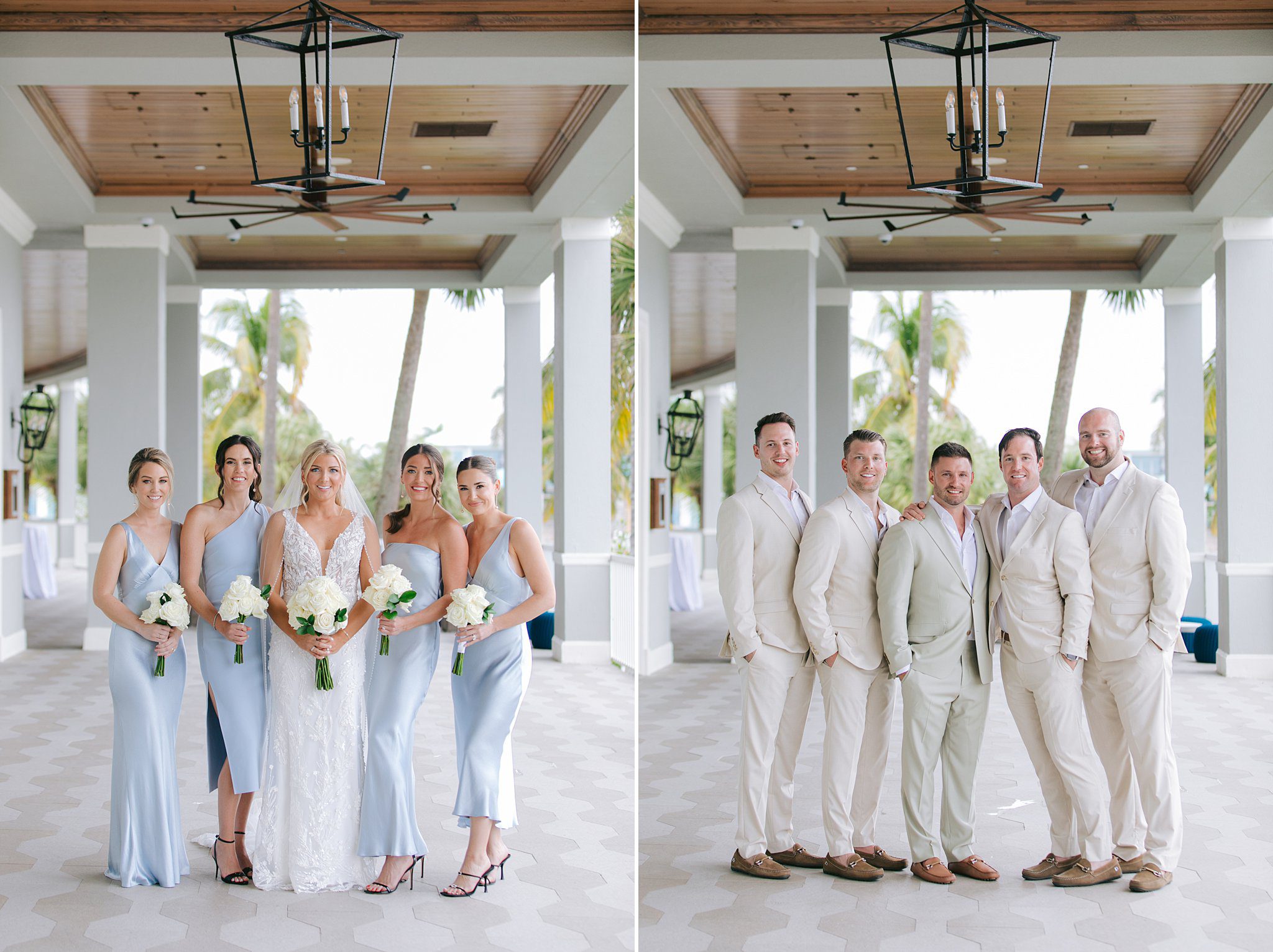 la playa Naples wedding set free photography
