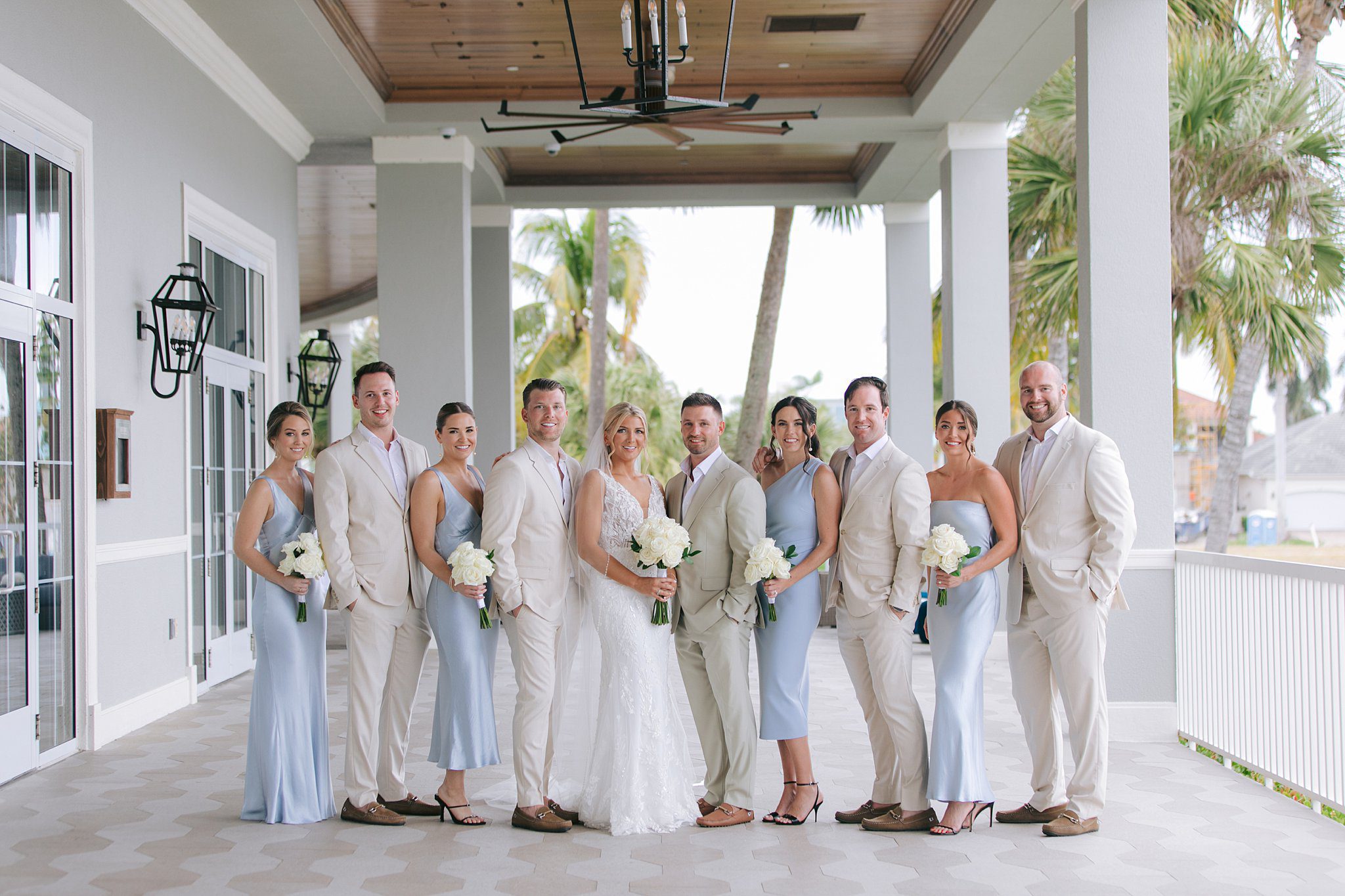 la playa Naples wedding set free photography