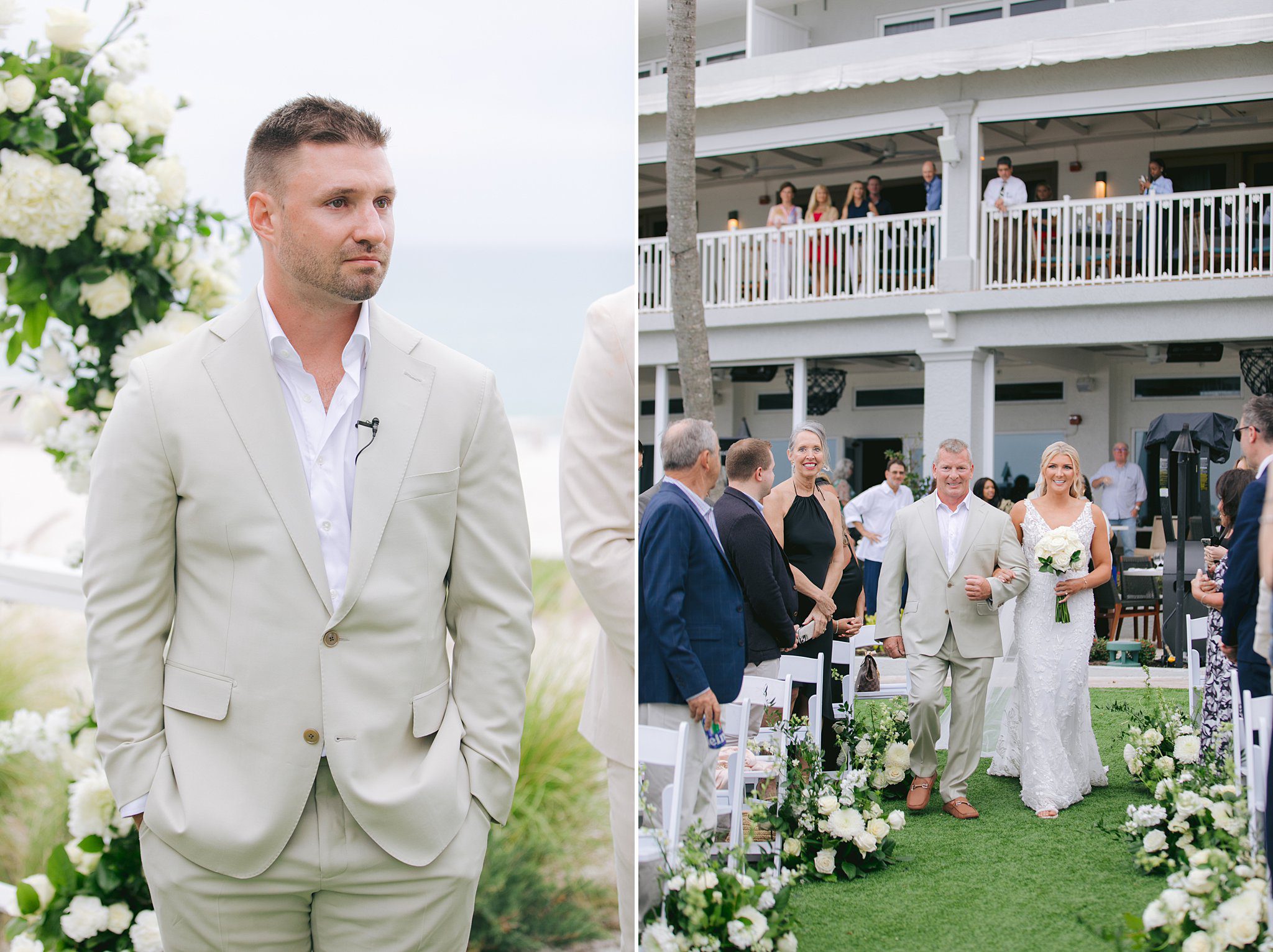 la playa Naples wedding set free photography