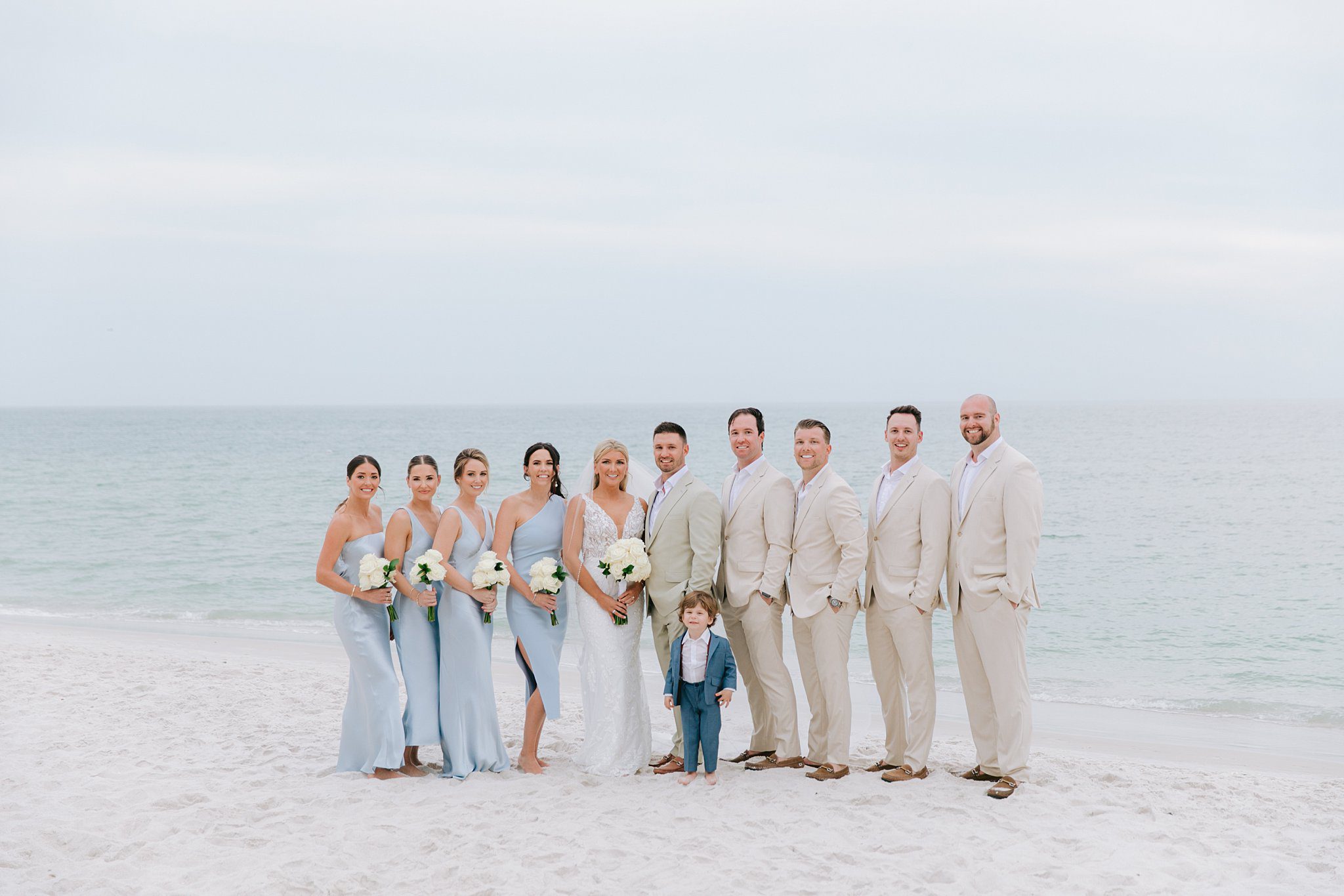 la playa Naples wedding set free photography