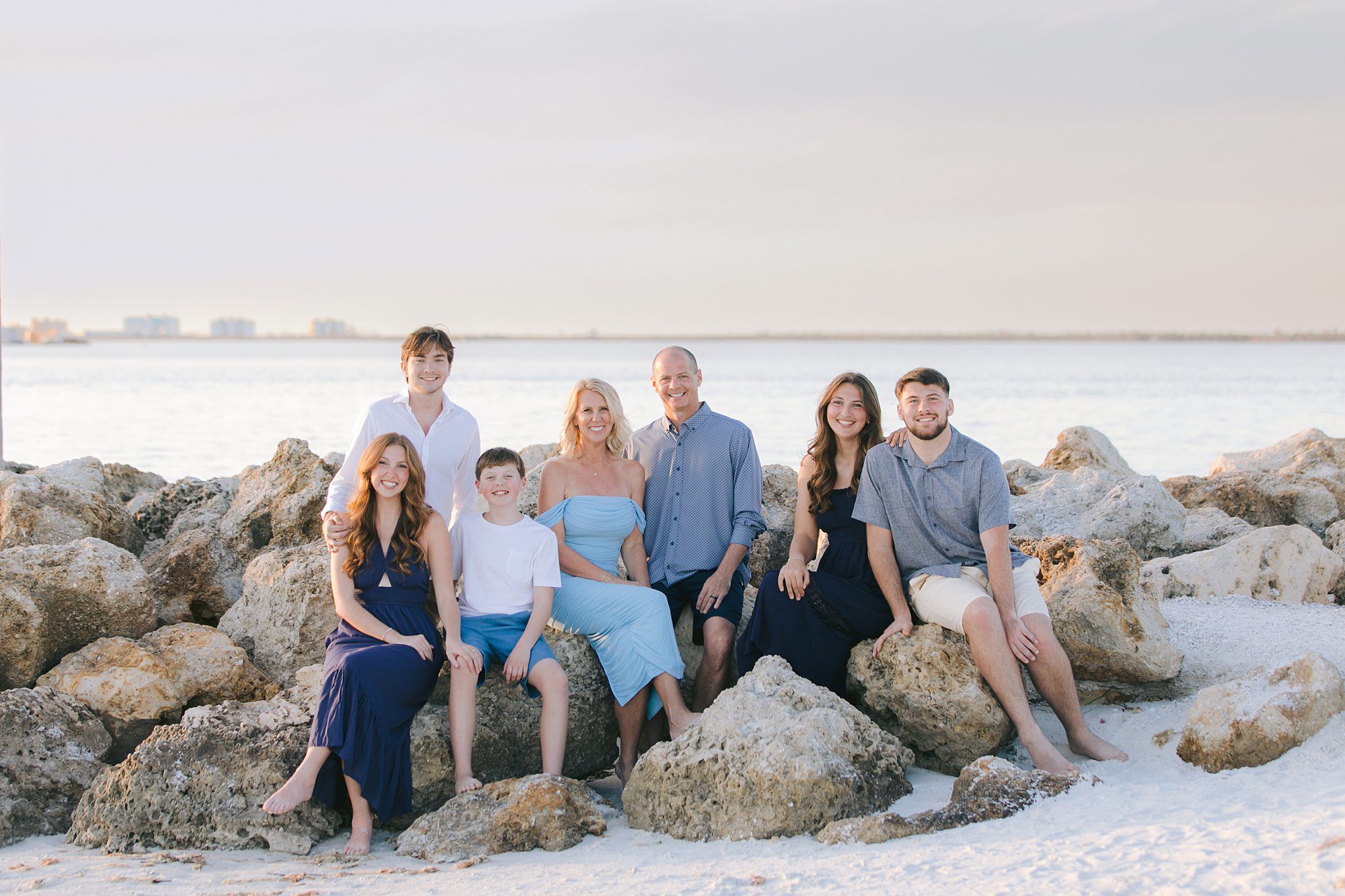 family photo session sets free photography ft Myers naples beach
