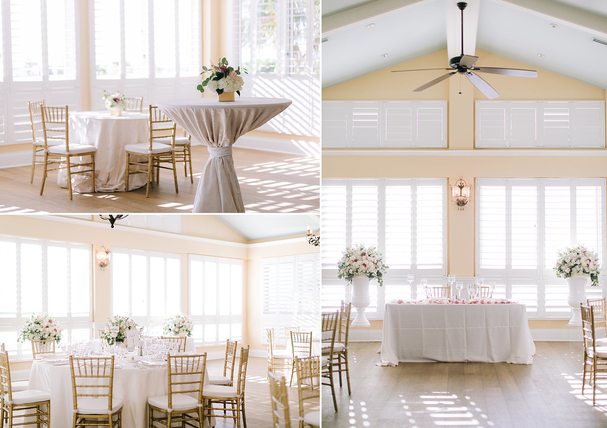 Reception Options at Ritz Carlton Naples