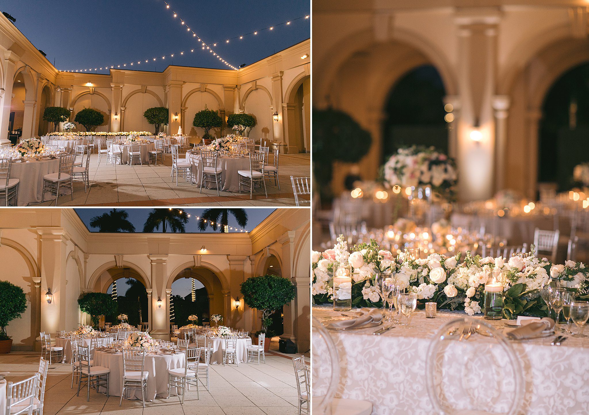 Reception Options at Ritz Carlton Naples