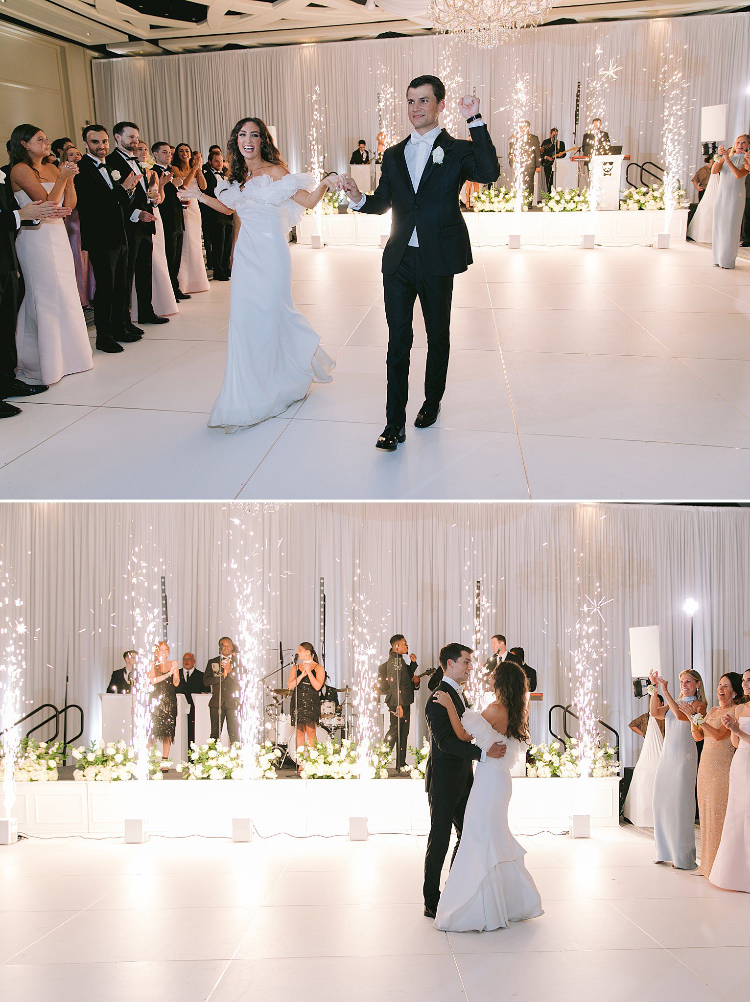 first dance in the Vanderbilt ballroom at The Ritz-Carlton Naples Florida
