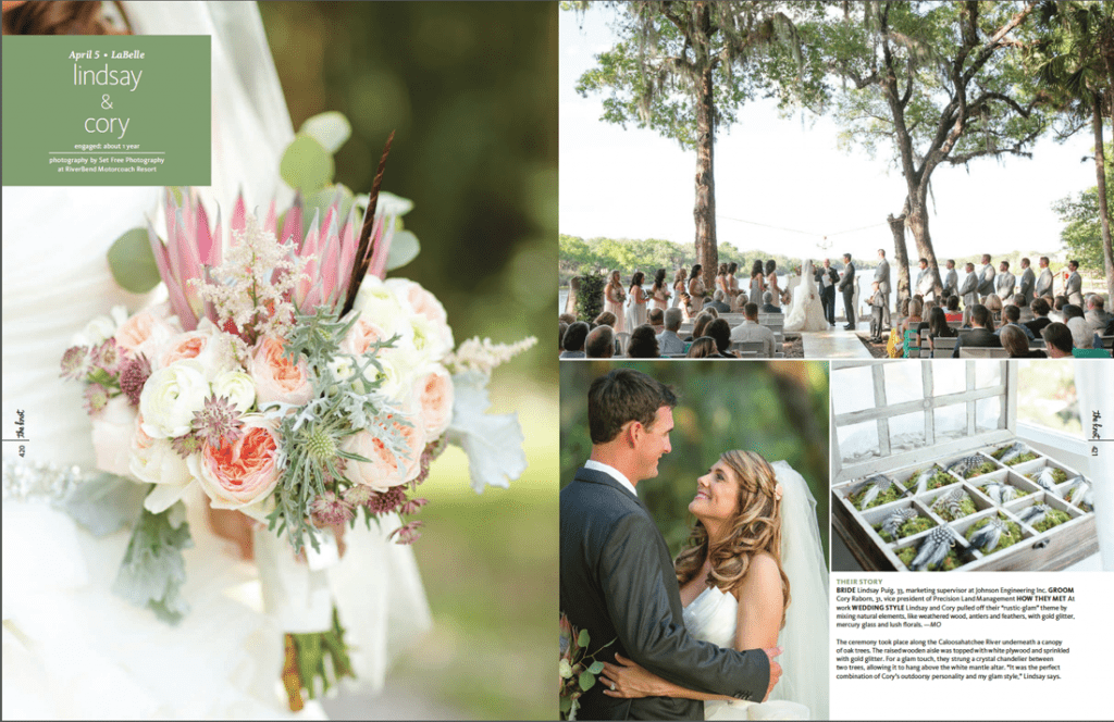 The knot florida wedding set free photography naples photographer