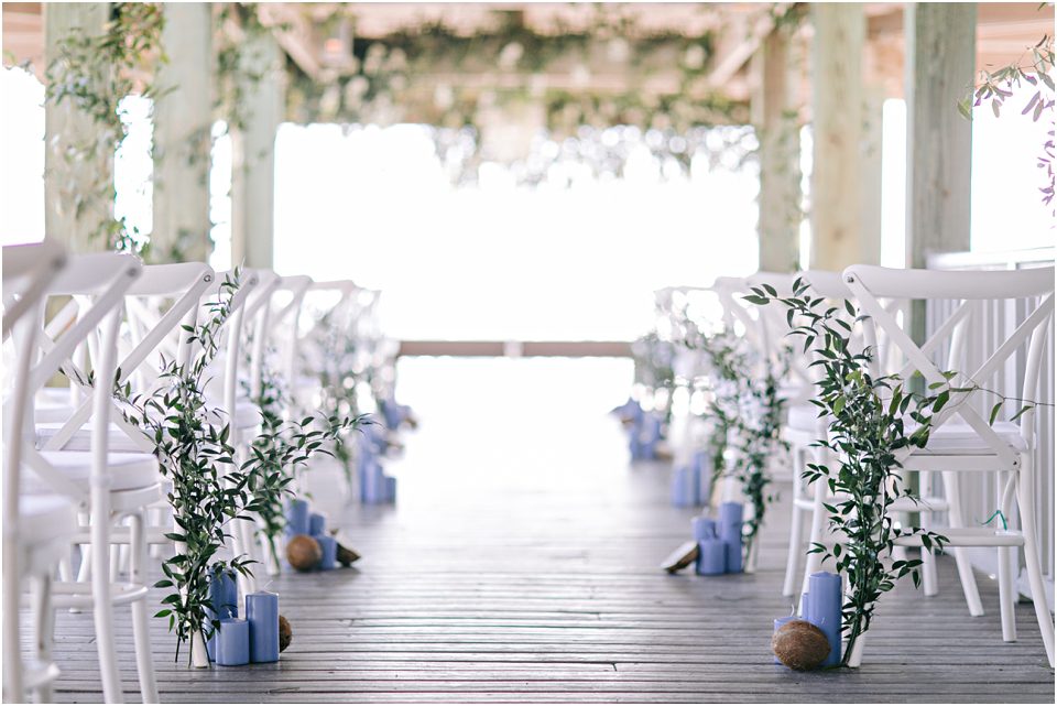 wedding ceremony decor Gasparilla Inn Boca Grande Florida wedding Set Free Photography Jet Set Wed Isn't She Lovely Florals