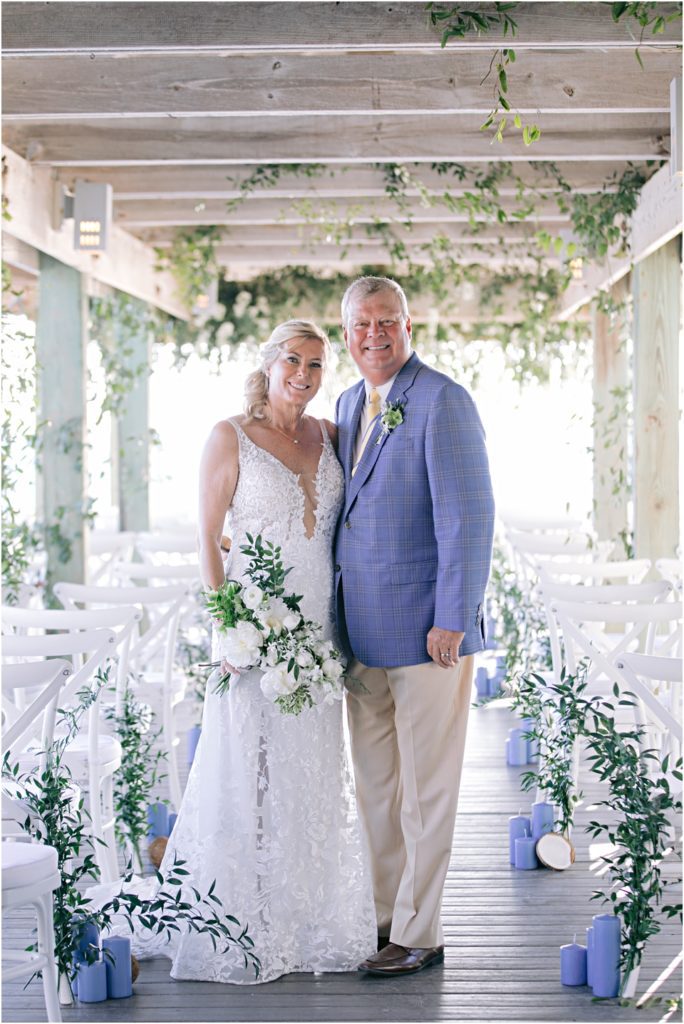 bride and groom wedding ceremony aisle set free Photography Boca Grande Gasparilla Inn