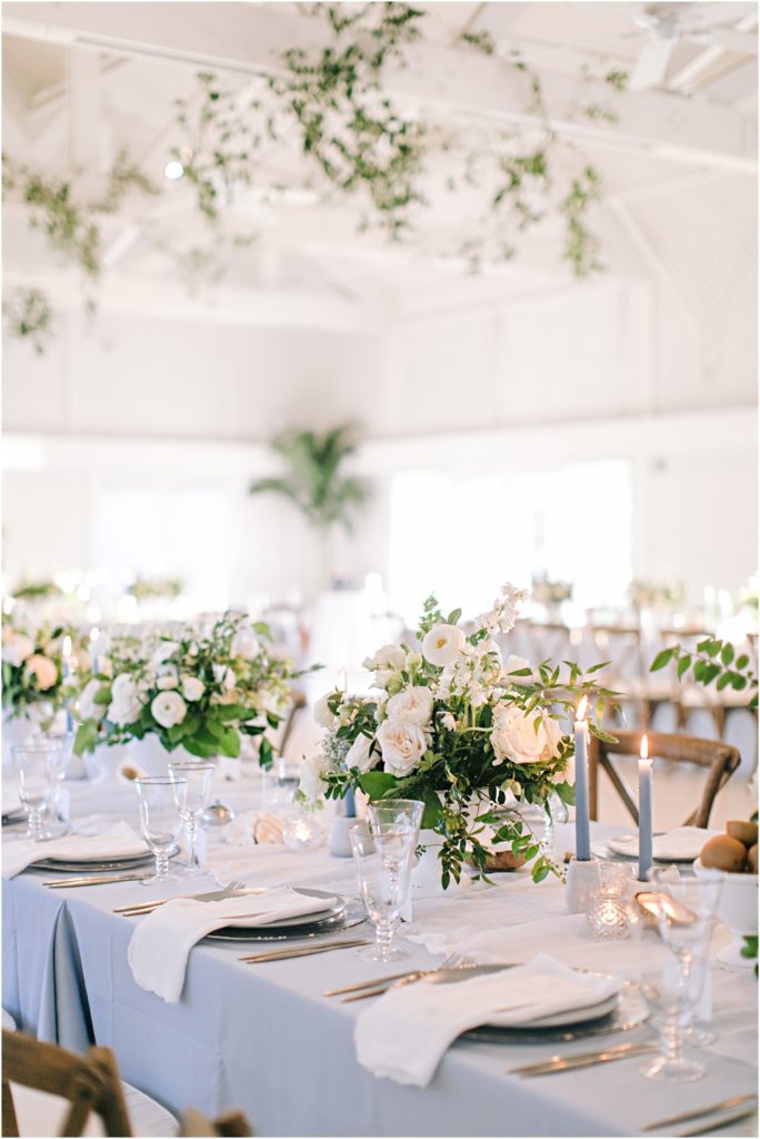 beach wedding reception decor tropical set free Photography Boca Grande Gasparilla Inn