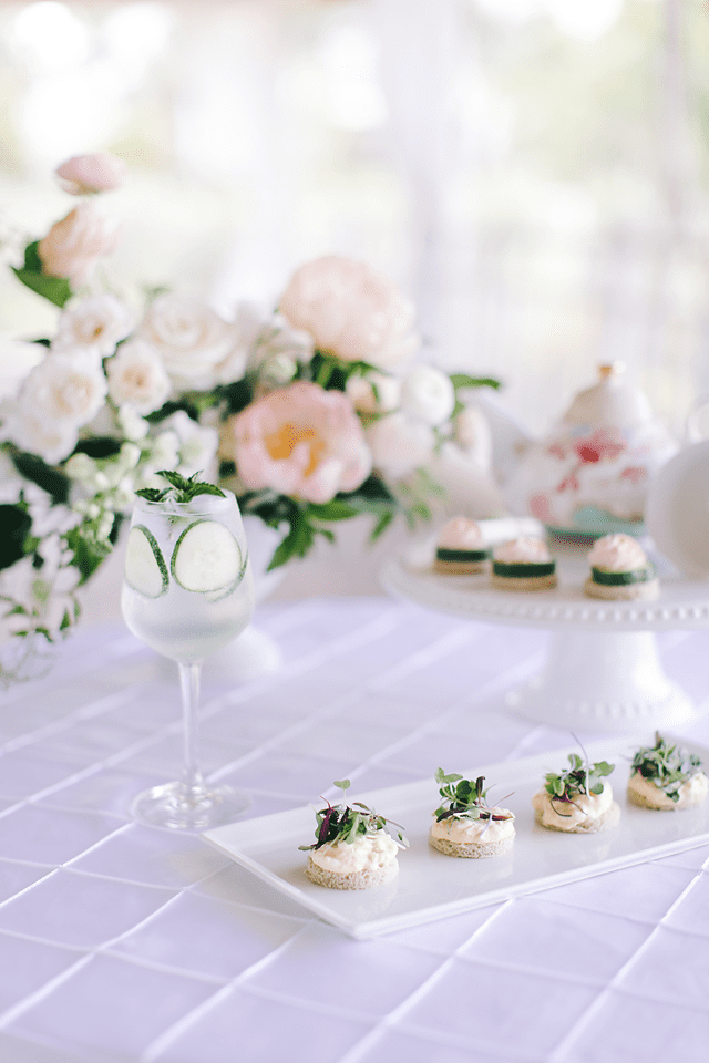 hors d'oeuvres, food photography, white orchid, set free photography, jamie and jacob catering