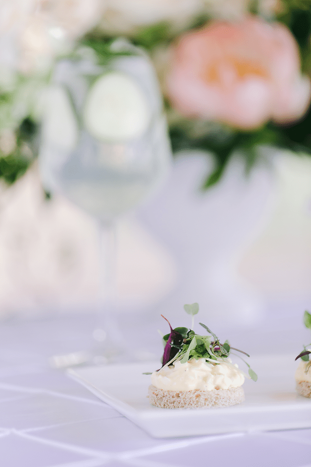 hors d'oeuvres, food photography, white orchid, set free photography, jamie and jacob catering