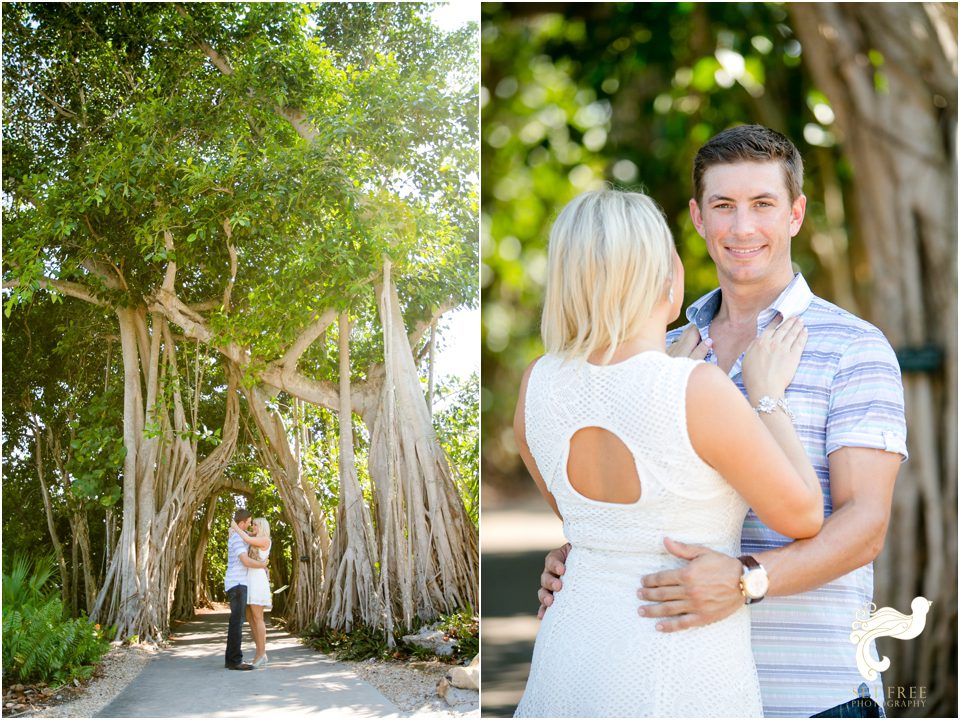 Naples wedding photographer set free photography engagement sarasota marie selby gardens