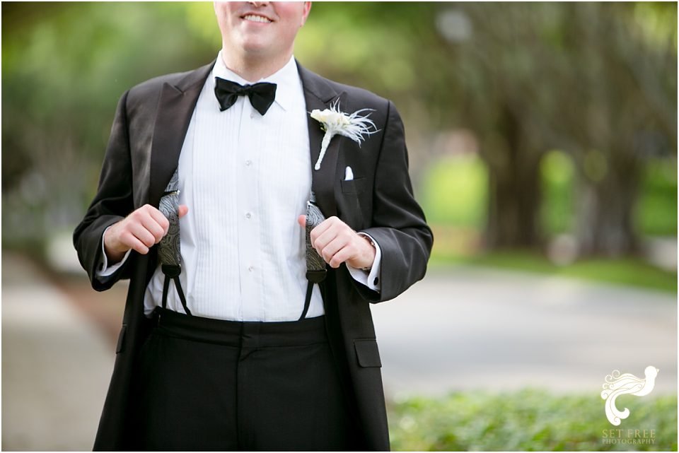 groom suspenders set free photography