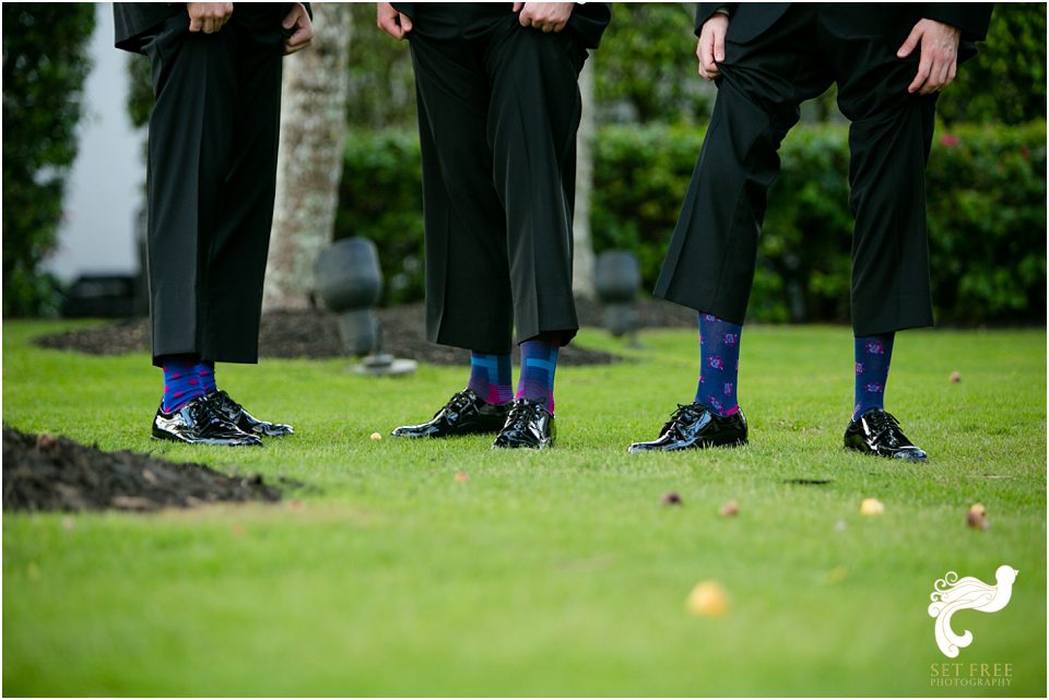 groom's socks