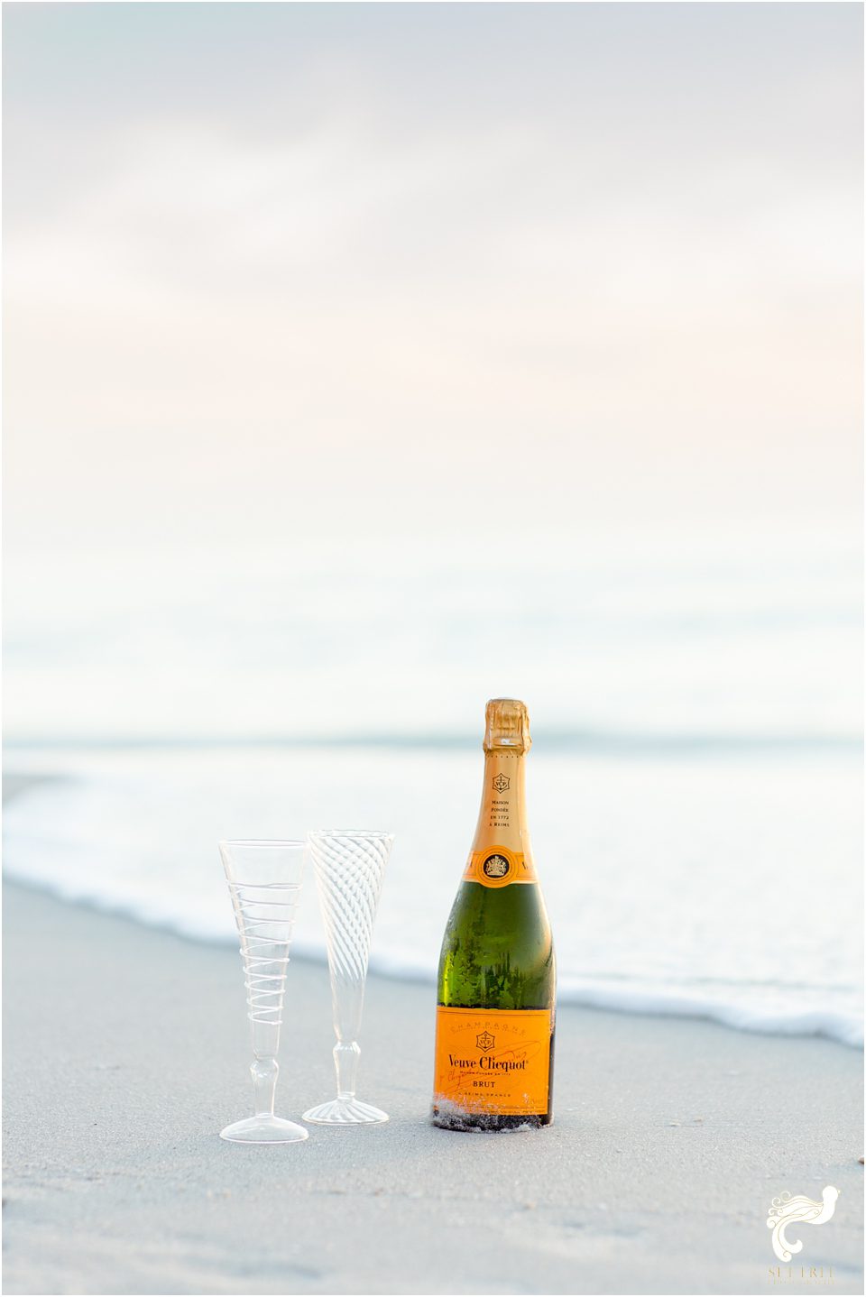 engagement beach naples champagne set free photography florida