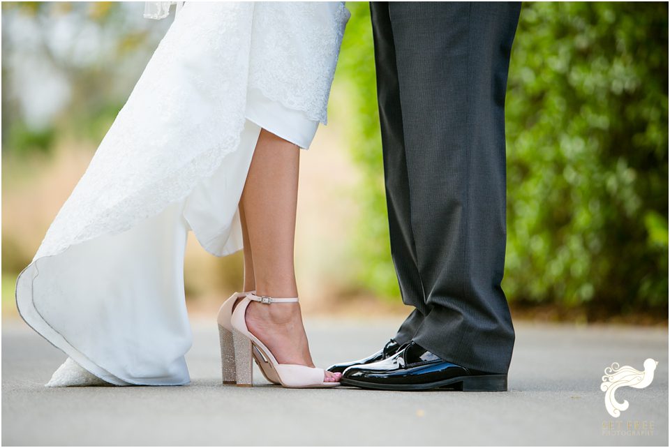 bride groom shoes feet Naples Wedding photographers set free photography