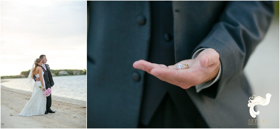 bride groom wedding rings Naples Wedding photographers set free photography