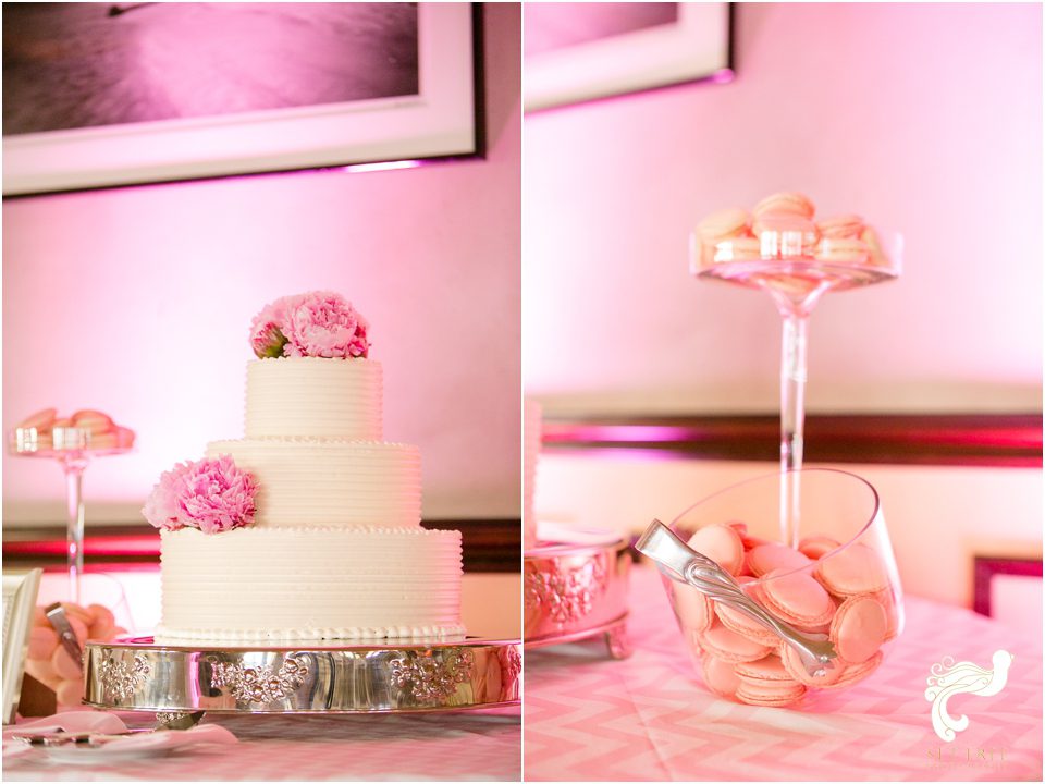 pink grey cake ceremony Naples Wedding photographers set free photography